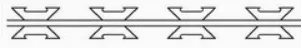 5 x 100 welded wire fence